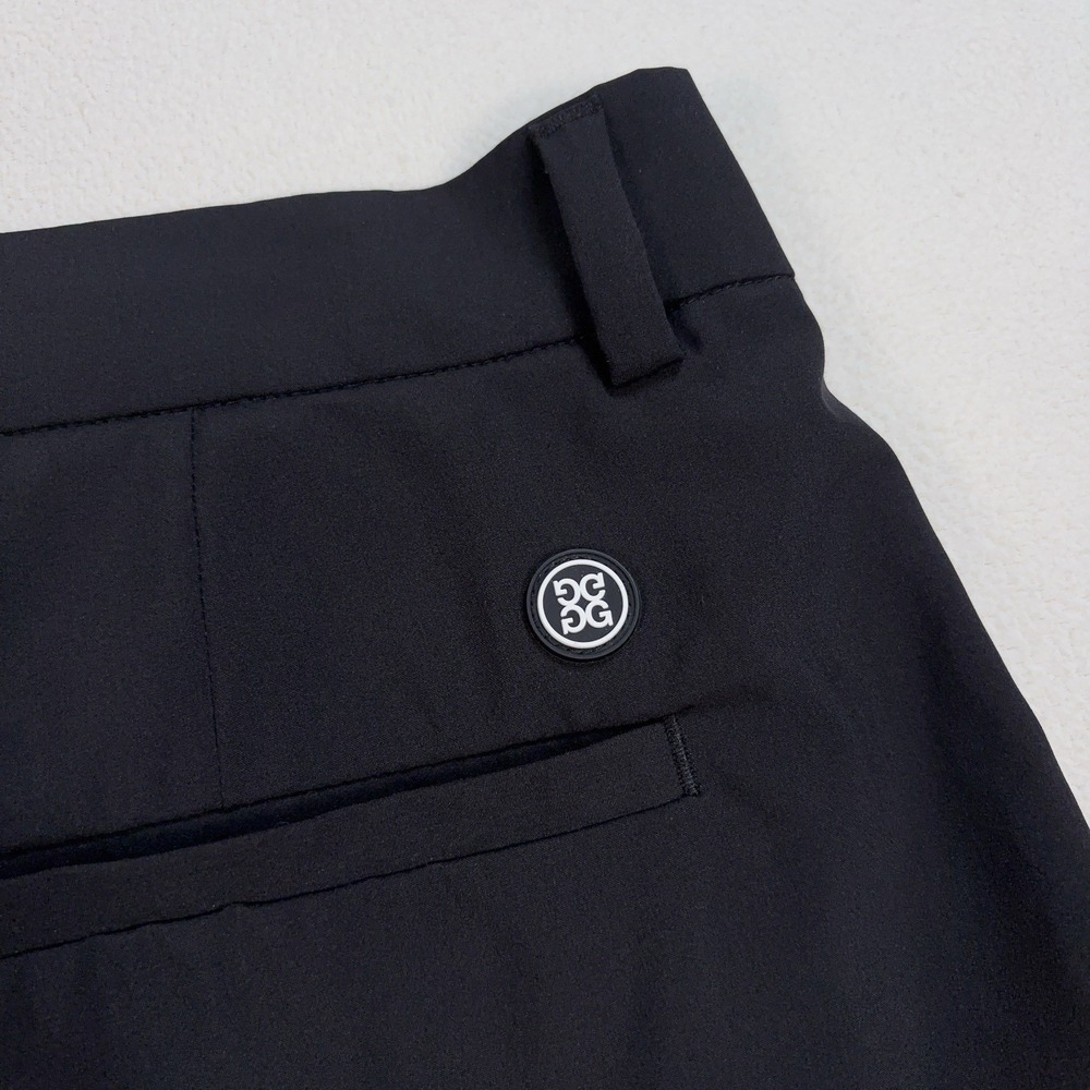 G/Fore 8" Maverick Hybrid Shorts Men's 36 Black Stretch Pockets Golf Chino Logo - Picture 7 of 14